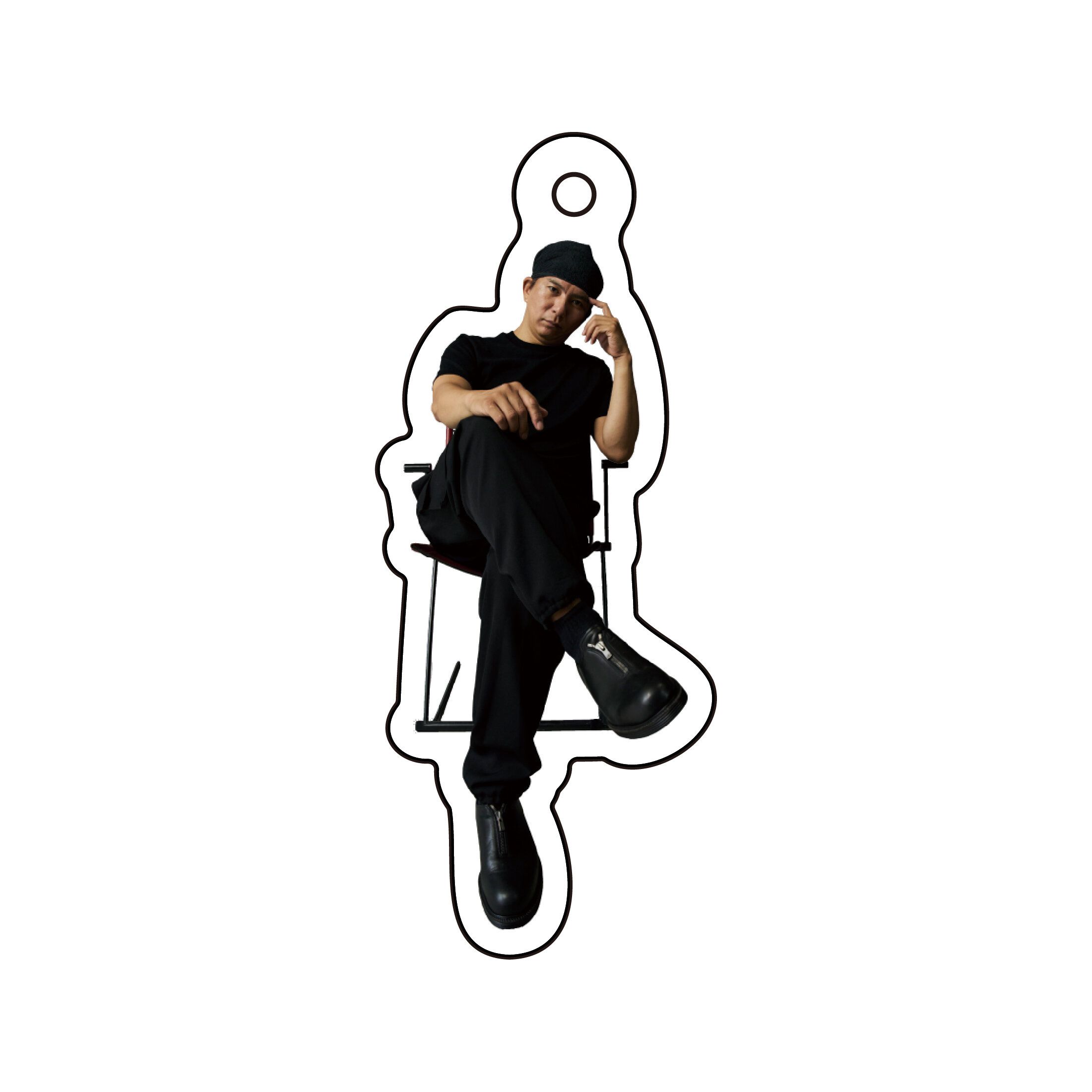 Bar“EJ32” アクリルキーホルダー(ダイカット) D 商品画像