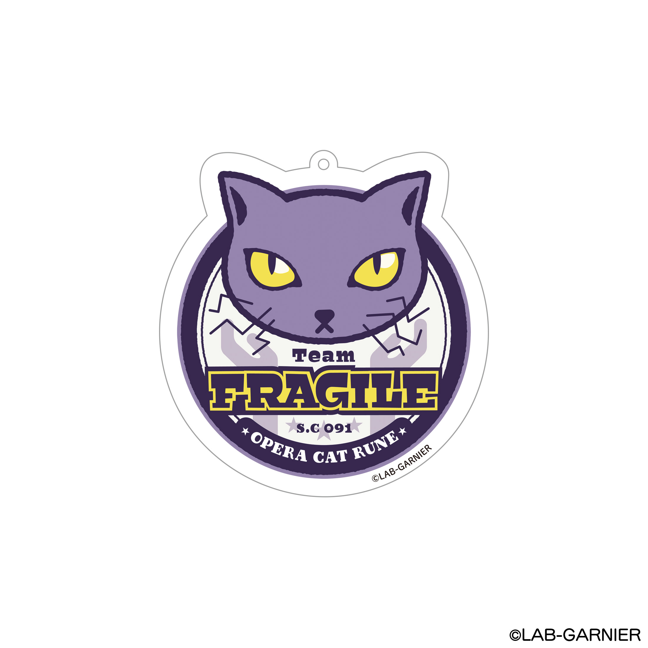 太陽系SF冒険大全 アクリルキーホルダー Team FRAGILE