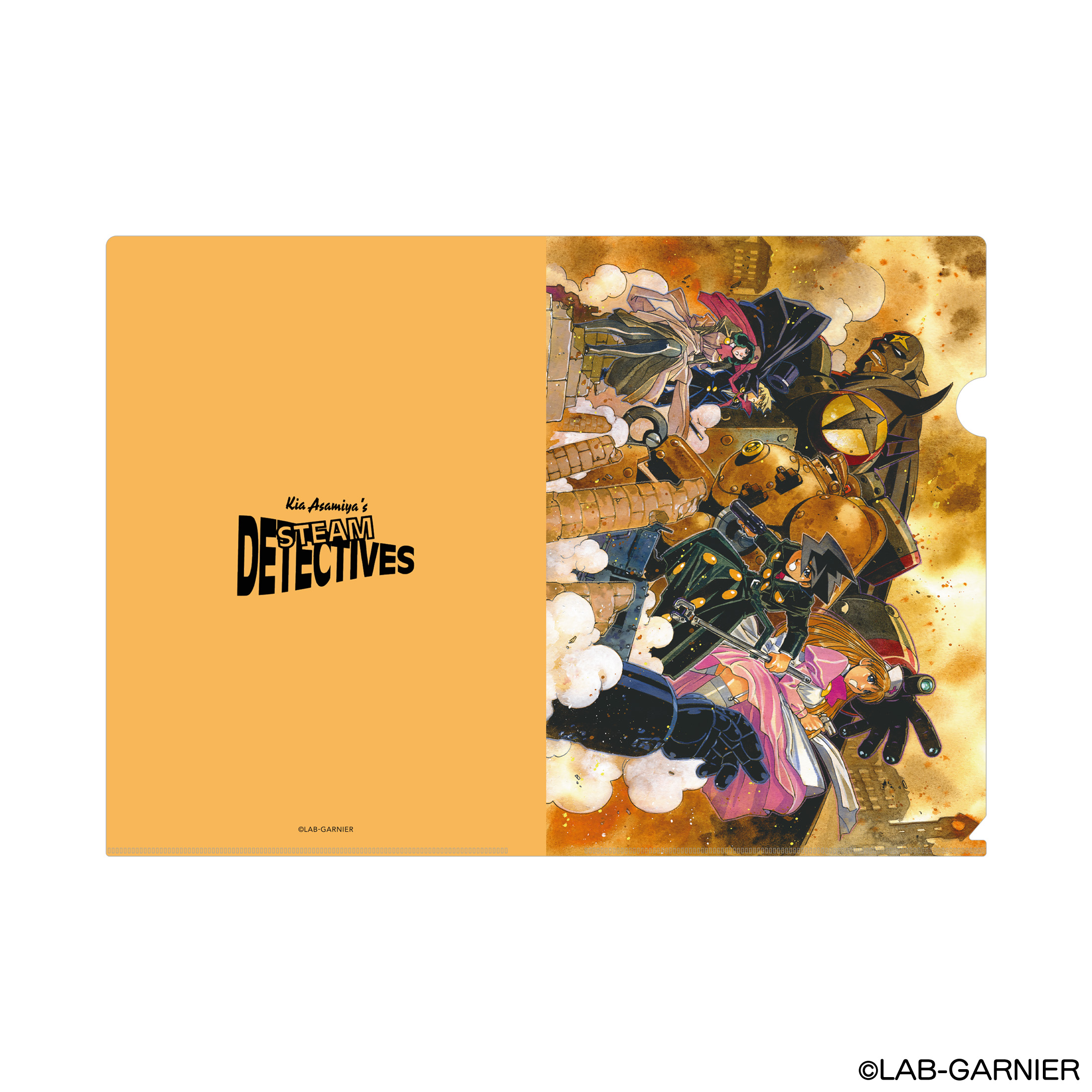 快傑蒸気探偵団 クリアファイル A 商品画像