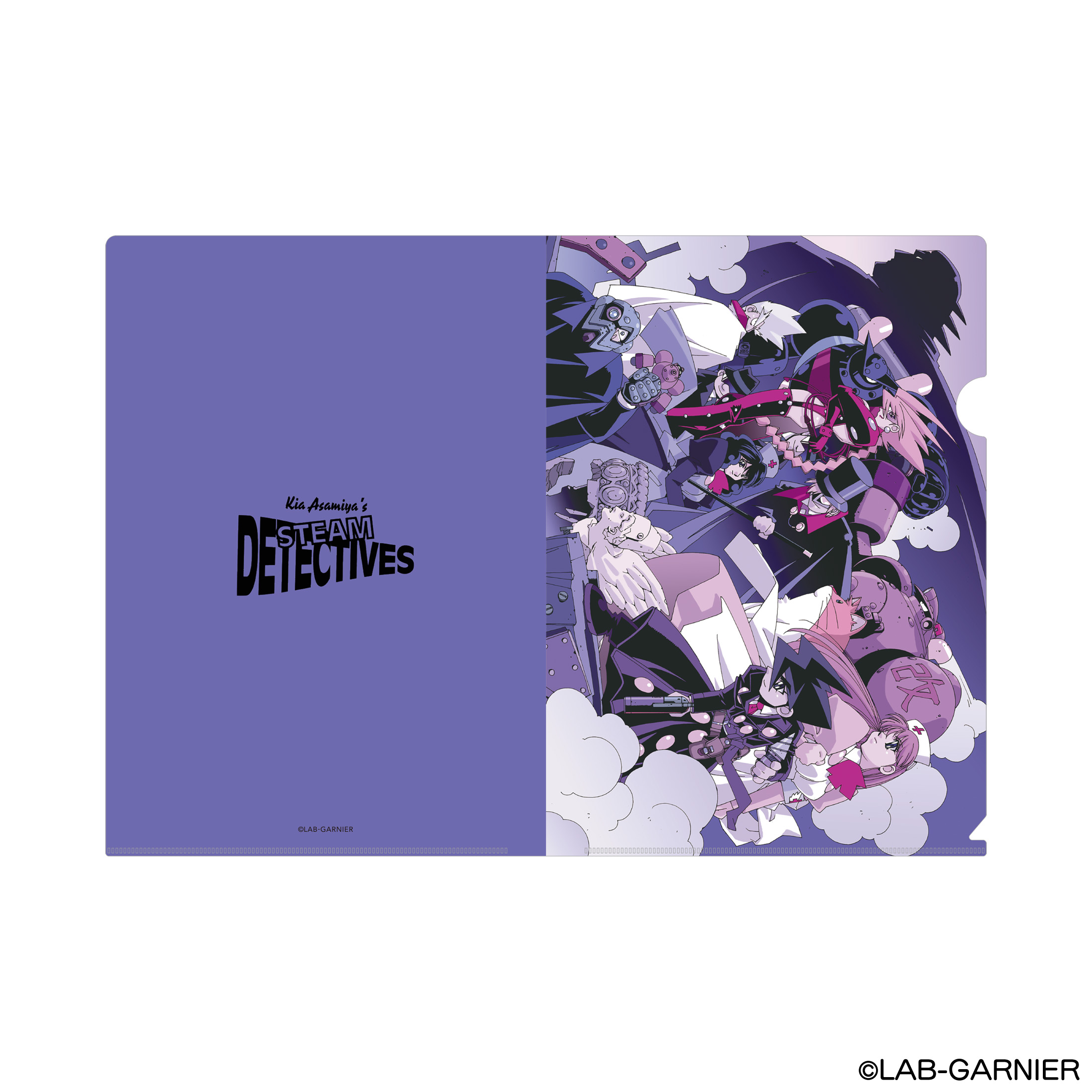 快傑蒸気探偵団 クリアファイル B 商品画像