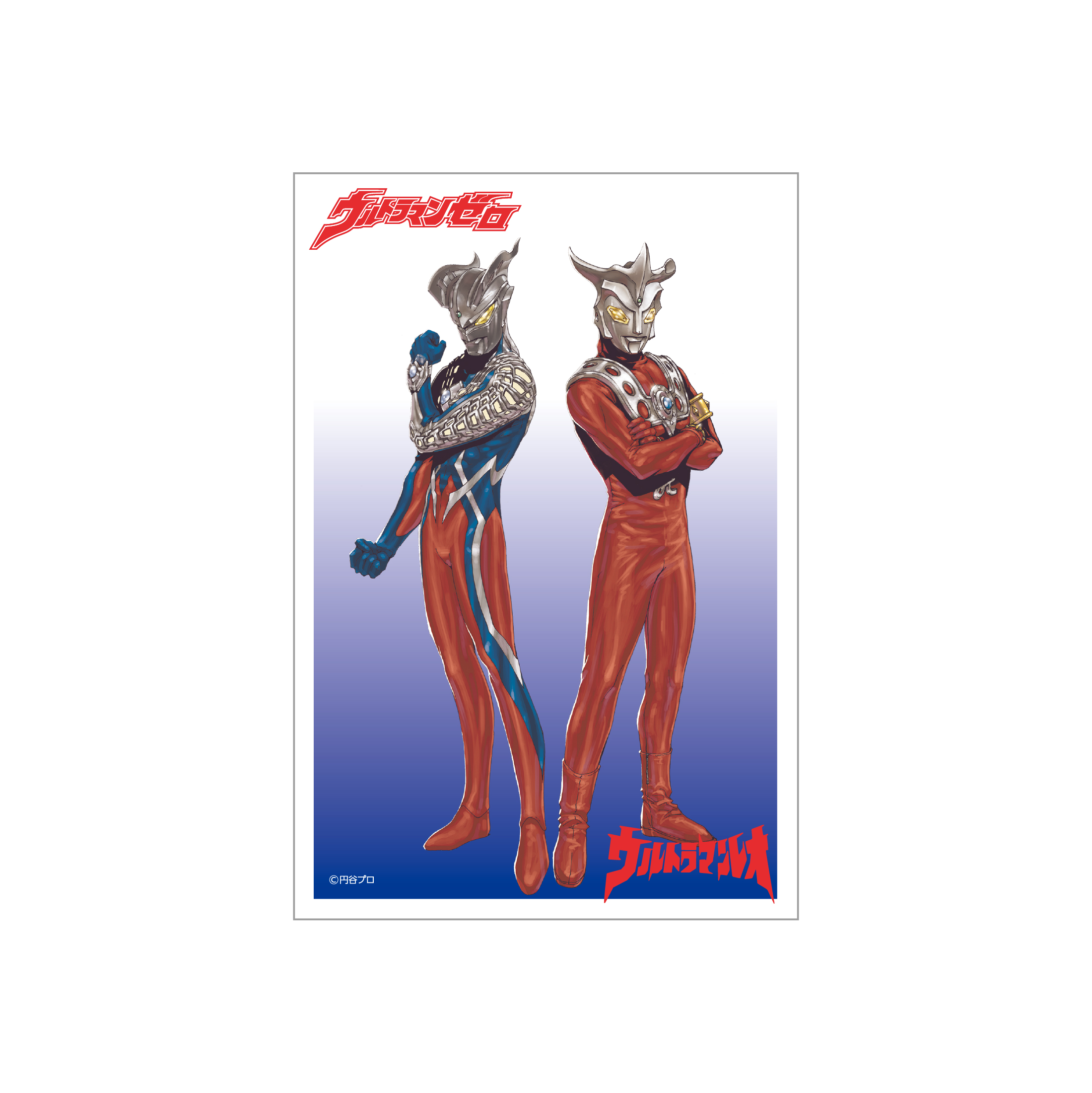 ウルトラマンゼロ＆ウルトラマンレオ アクリルパネルの画像